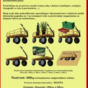 Rucna transportna kolica Slika 2