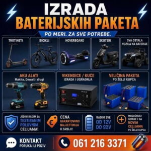 Izrada i repracija baterija za El. Vozila aku… Slika 1